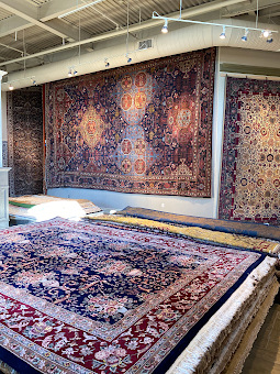 Rug showroom inspiration